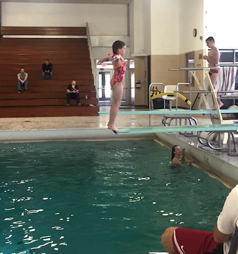 eisenhower indoor aquatic center diving lesson