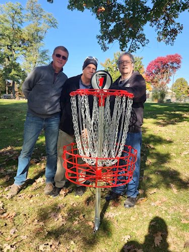 new disc golf baskets lincoln park south course